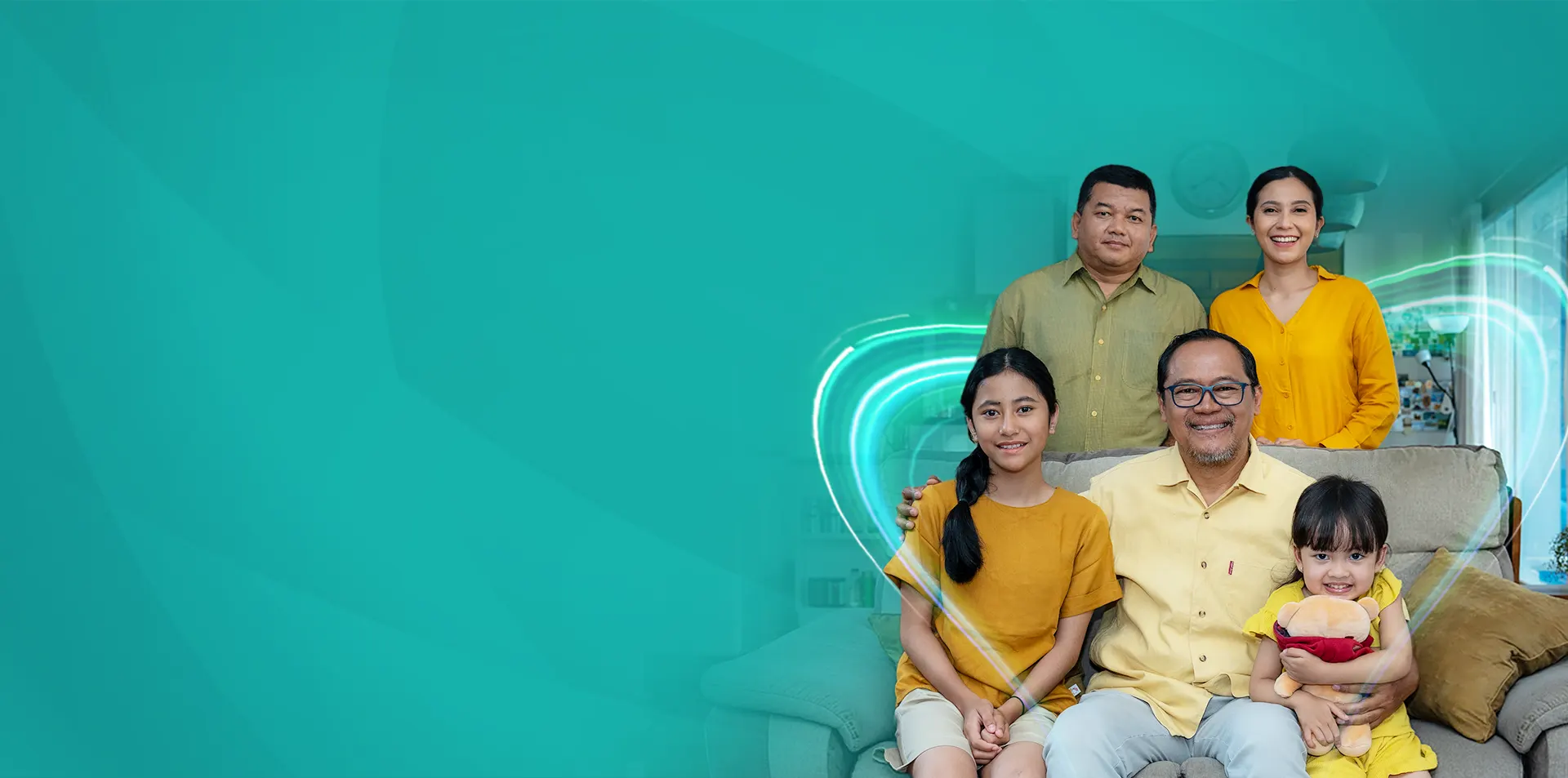 Ilustrasi keluarga sehat bersama Kementerian Kesehatan RI - Ayo Sehat